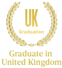 Graduation in UK Top University Award Badges Audentes Education MBA Malaysia Postgraduate Specialist Malaysia 1
